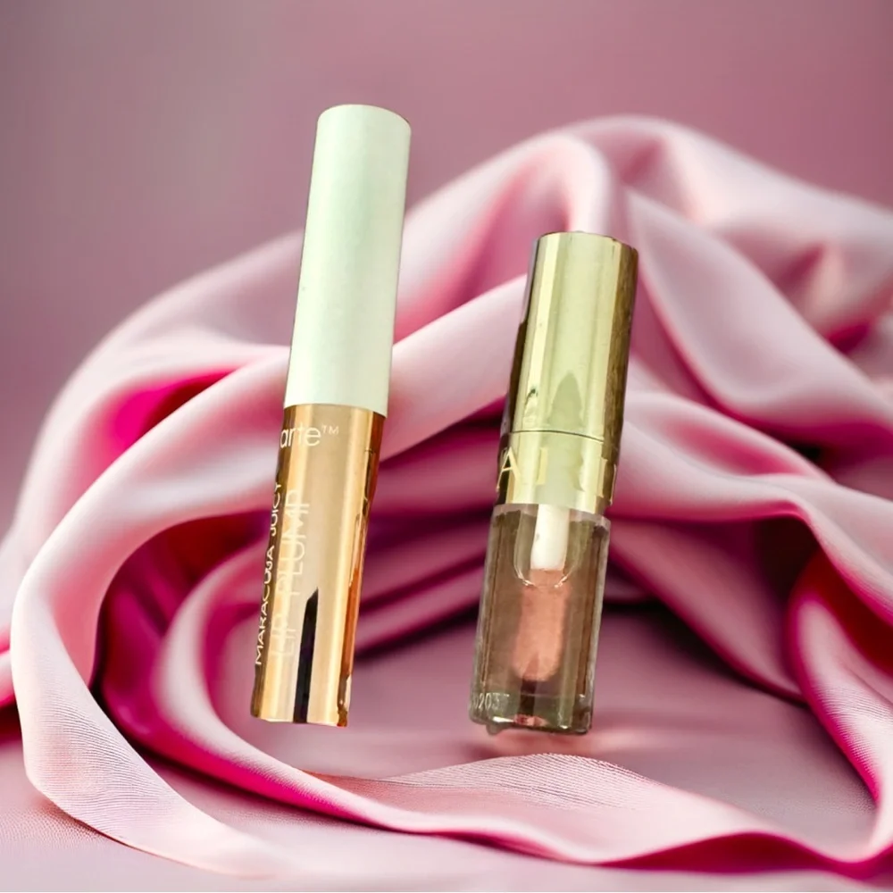 💋 Tarte Maracuja Juicy Lip Plump + Clarins Lip Comfort Oil Travel Size Set